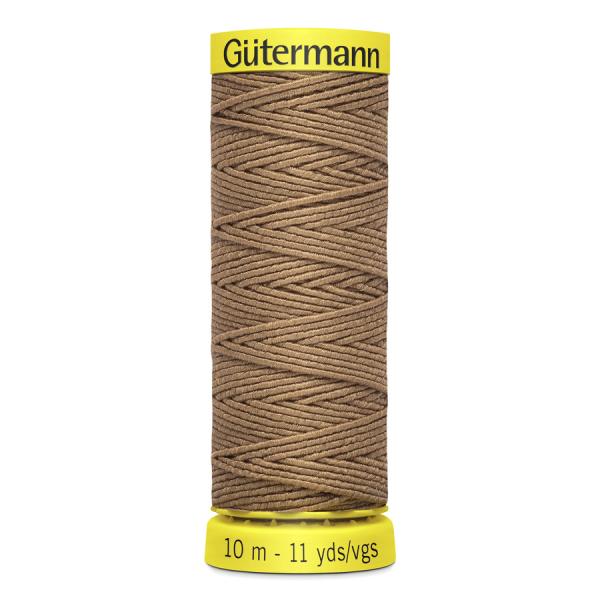 Gutermann Shirring Elastic - Tan #1028